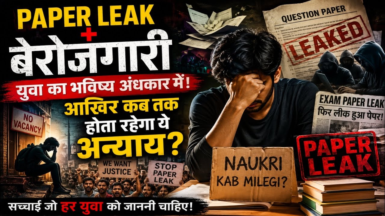 Paper Leak aur Berojgari Ka Connection | Yuva Ka Future Khatre Mein? 