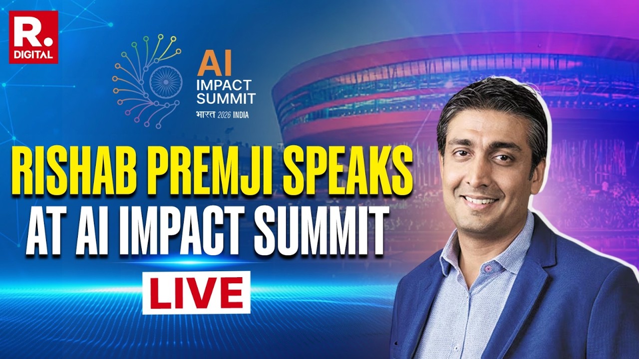 LIVE: Wipro Chairman Rishad Premji Remarks At India AI Impact Summit In Delhi I AI Growth
