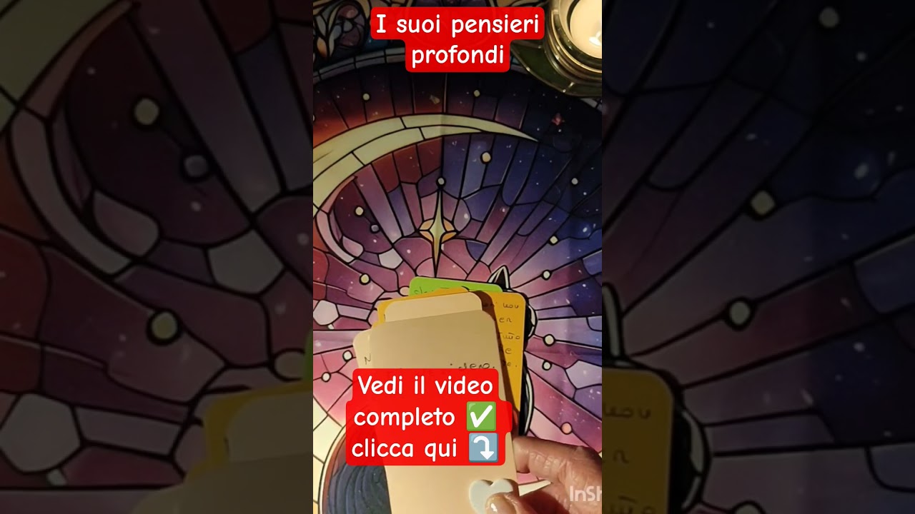 "I SUOI PENSIERI 💌 PROFONDI" 