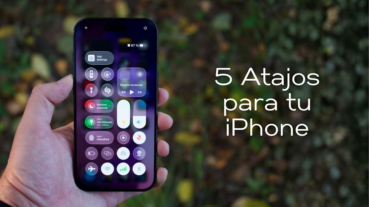 Mejora tu iPhone con Estos 5 Atajos