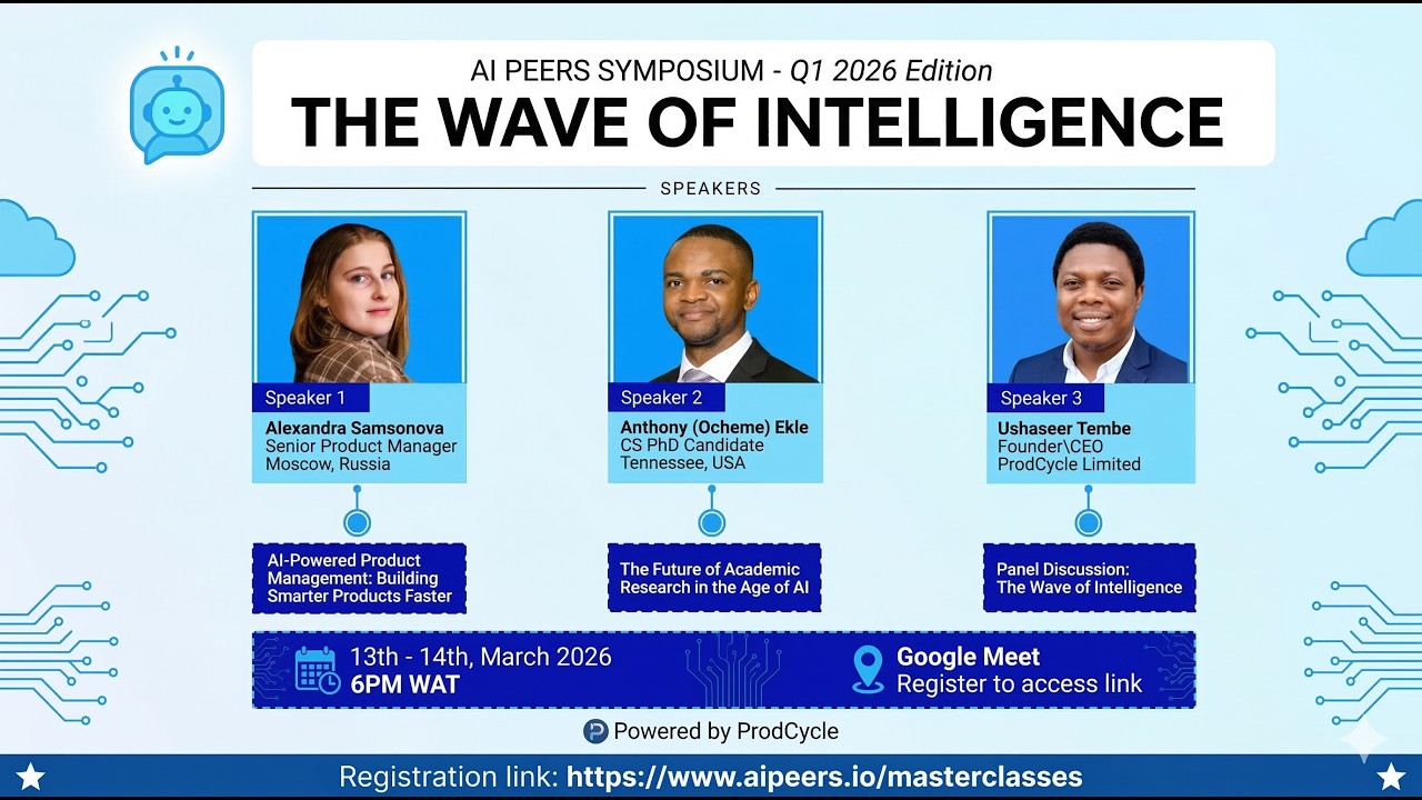 AI Peers Symposium Q1, 2026: The Wave of Intelligence