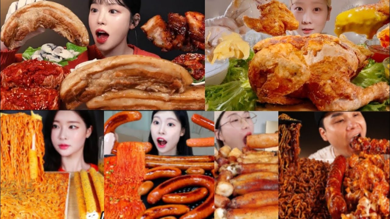 5x Speed Eating Sound | BEST COMPILATION | ASMR MUKBANG | Satisfying Eating Sound 🔥🥵😱