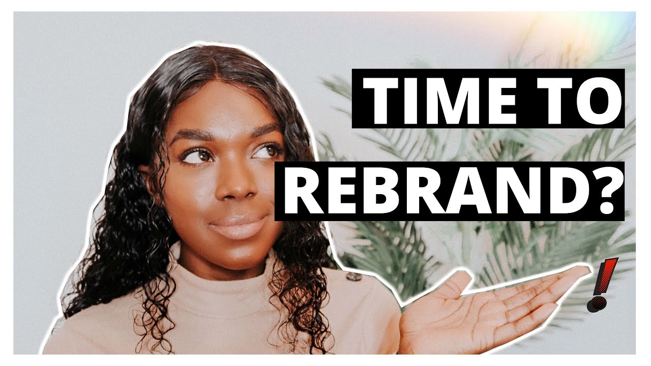 How To REBRAND Yourself On Social Media! 💫