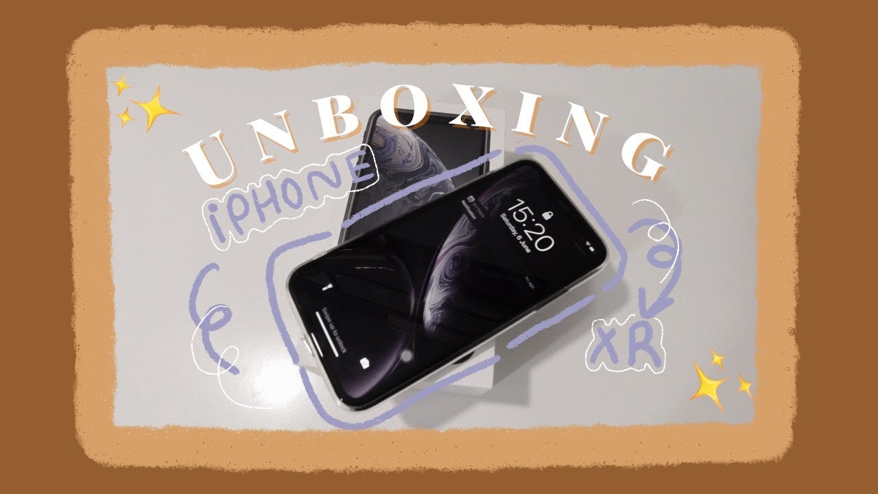 UNBOXING | iPhone Xr - T a s h a s h a