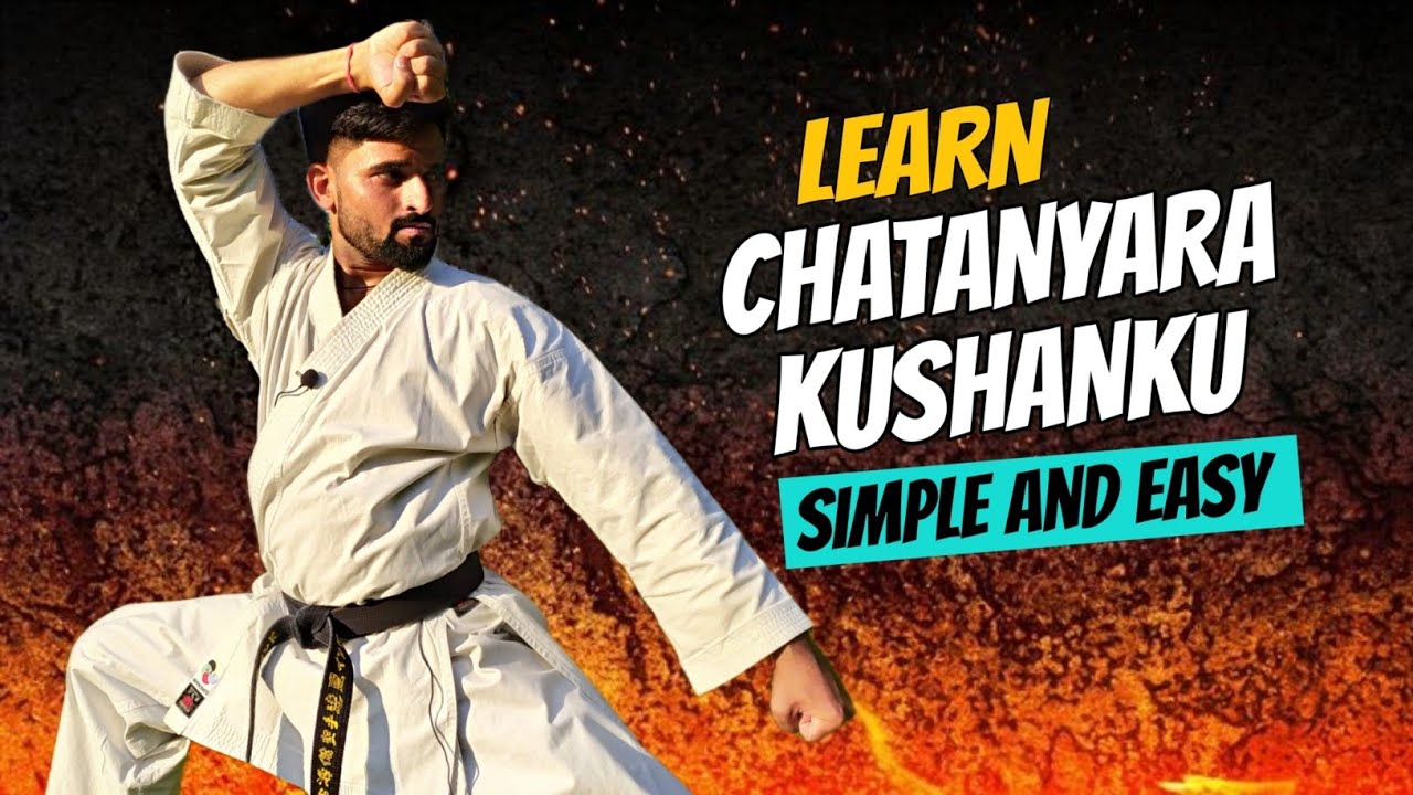 KATA Tutorial 🥋 Learn Step by Step Chatanyara Kusanku Kata in Hindi 👊 Karate Roshan Yadav