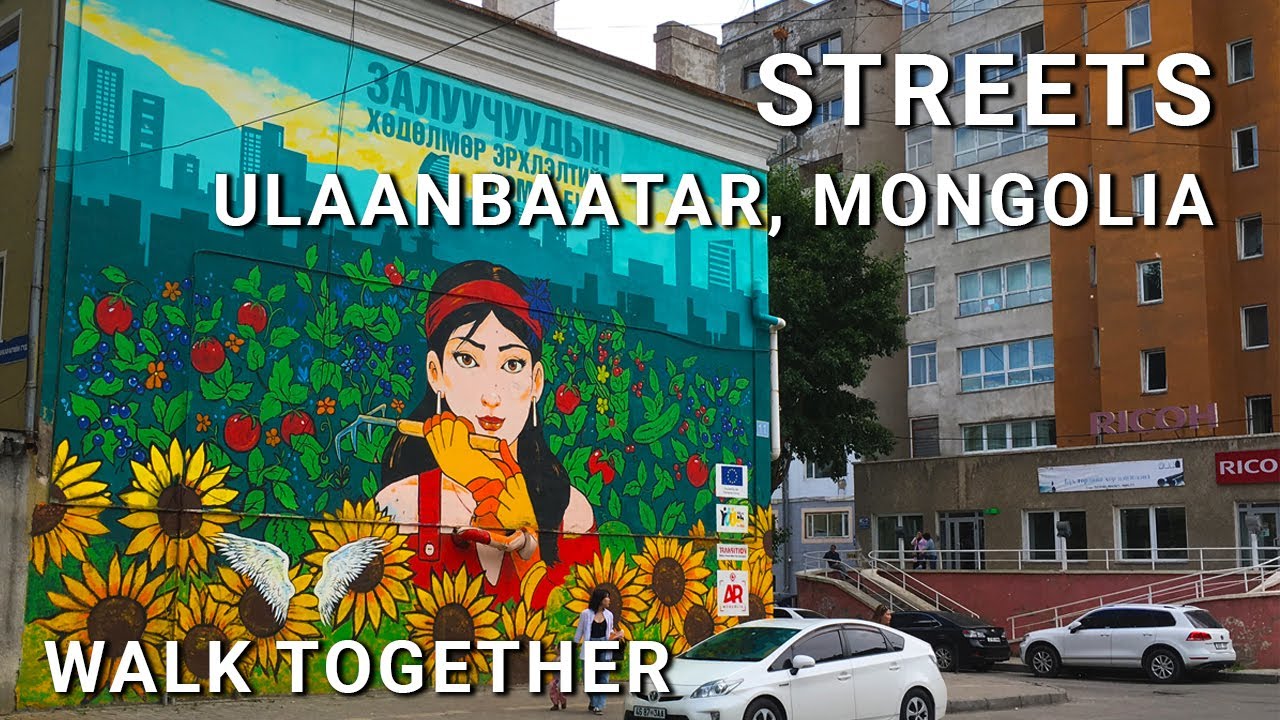 A BEAUTIFUL SUNNY DAY IN ULAANBAATAR | WALK TOGETHER | TRAVEL MONGOLIA