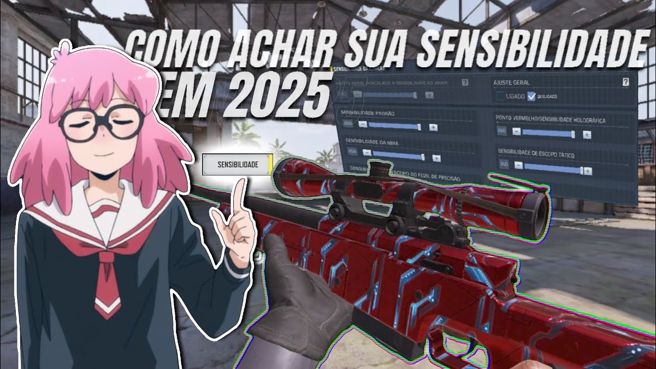 COMO ACHAR A SENSIBILIDADE PERFEITA PRA VOCÊ NO CALL OF DUTY MOBILE EM 2025