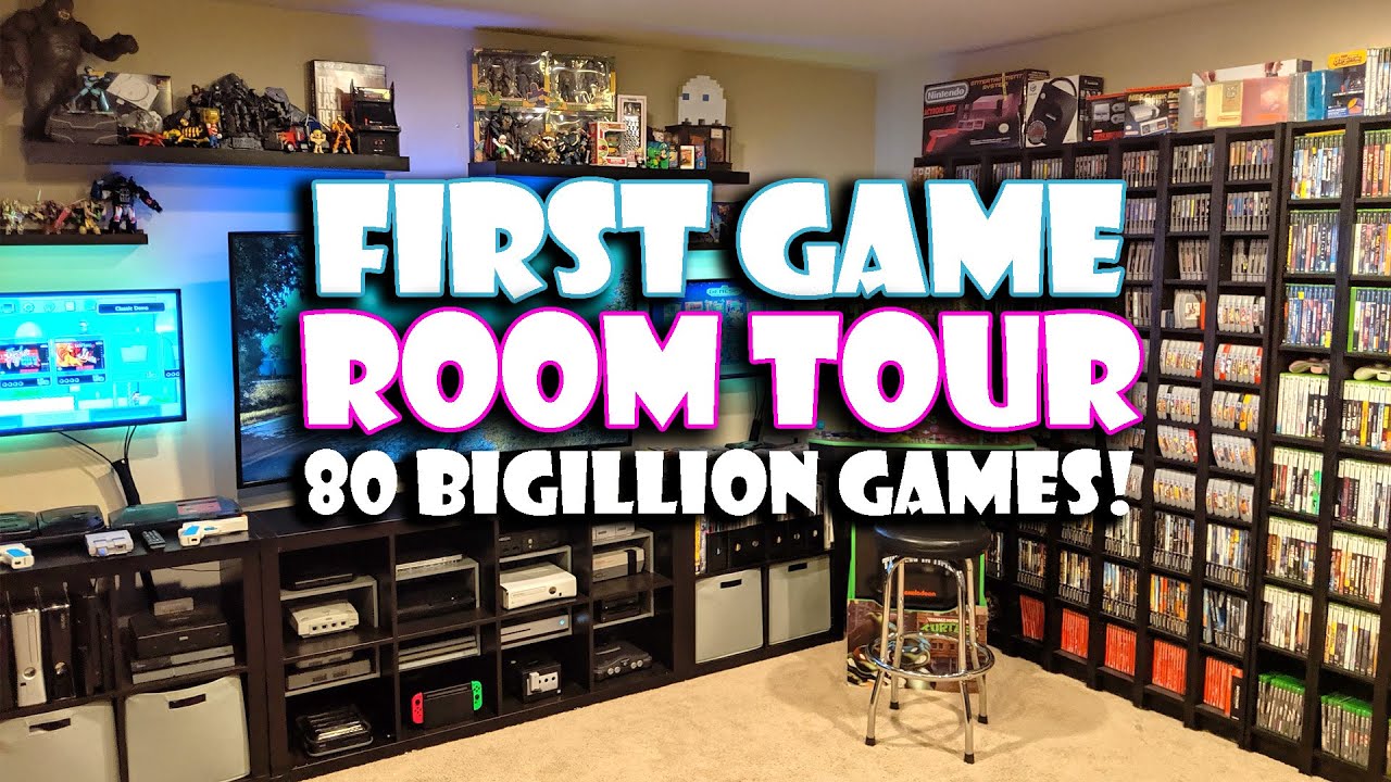 Totally Radical Game Room Tour!
