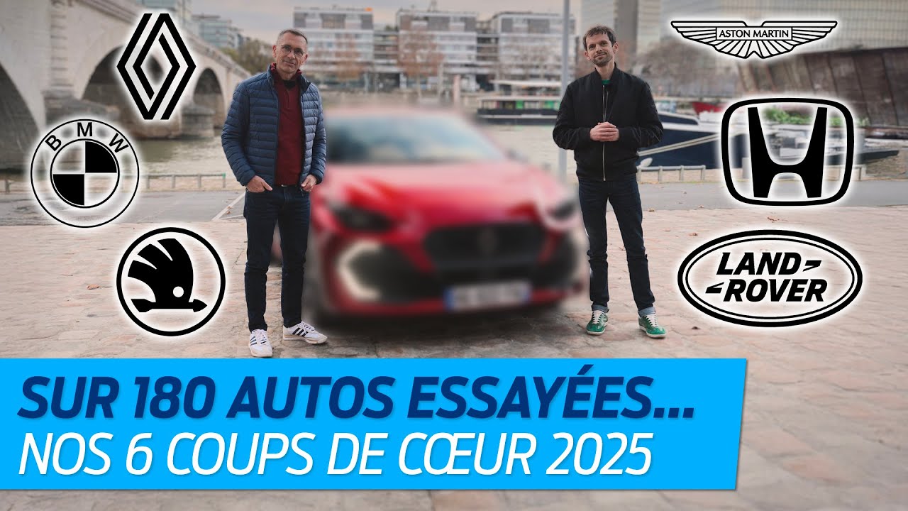 Essais L'argus : quelles voitures nous ont marqués en 2025 ? Voici nos six coups de cœur❤️