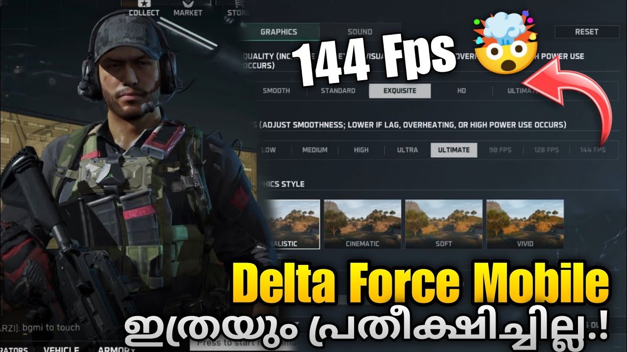 Didn't expect this much🤯 Delta Force Mobile first impression - Brutus Gaming