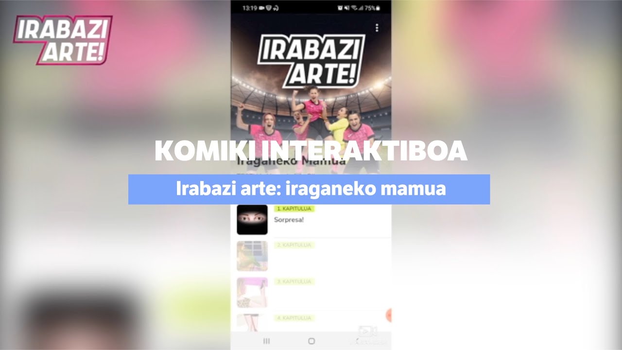 Irabazi arte komiki interaktiboa