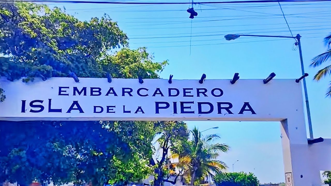 Como llegar a Isla de la Piedra de Mazatlán Sinaloa 