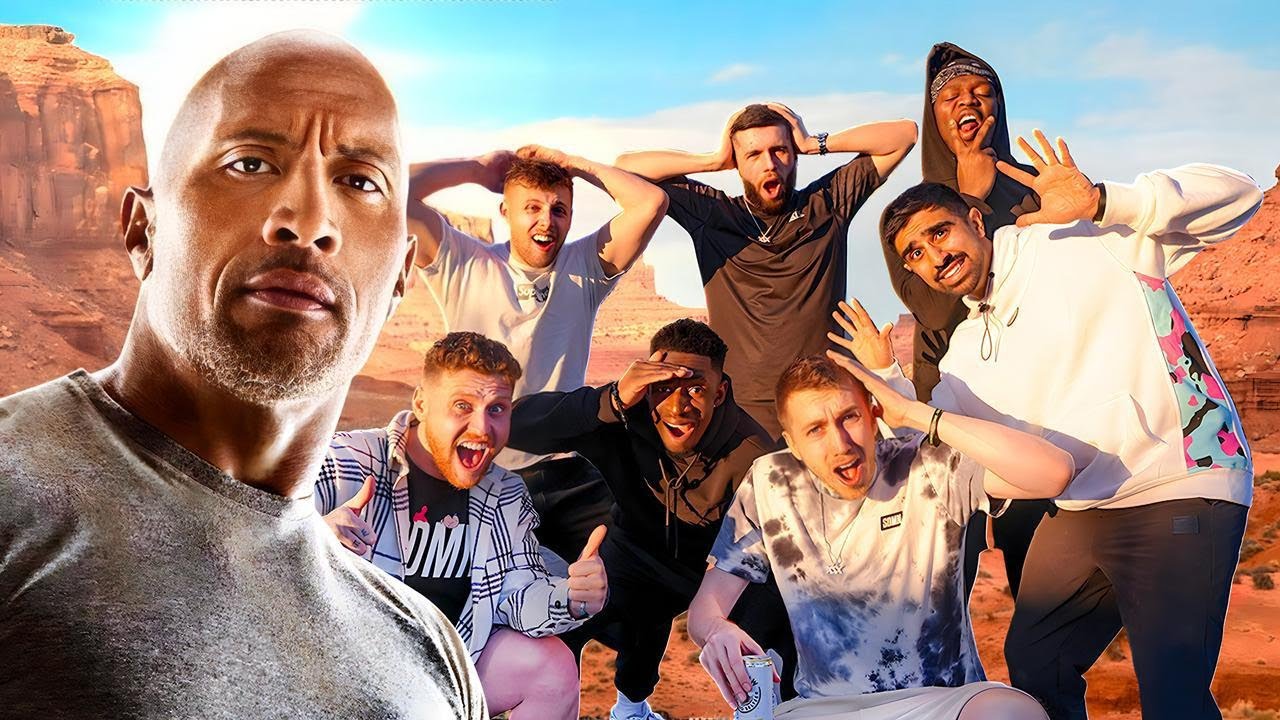 SIDEMEN VS THE ROCK