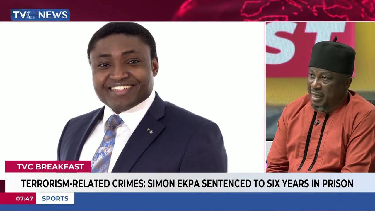 Terrorism-Related Crimes: Simon Ekpa Sentenced To Six Years In Prison