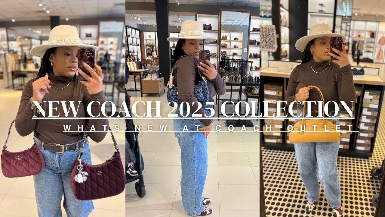 НОВИНКА ✨ Коллекция Coach Outlet Winter 2025 и обзор, часть 1