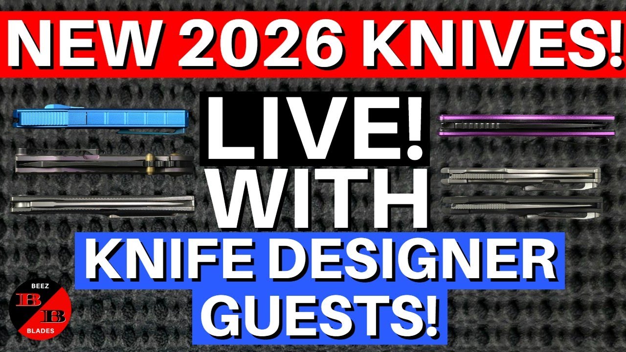 New 2026 Knife REleases! Knife Designer Guests & MUCH MORE! Knife Talk | Knife Community