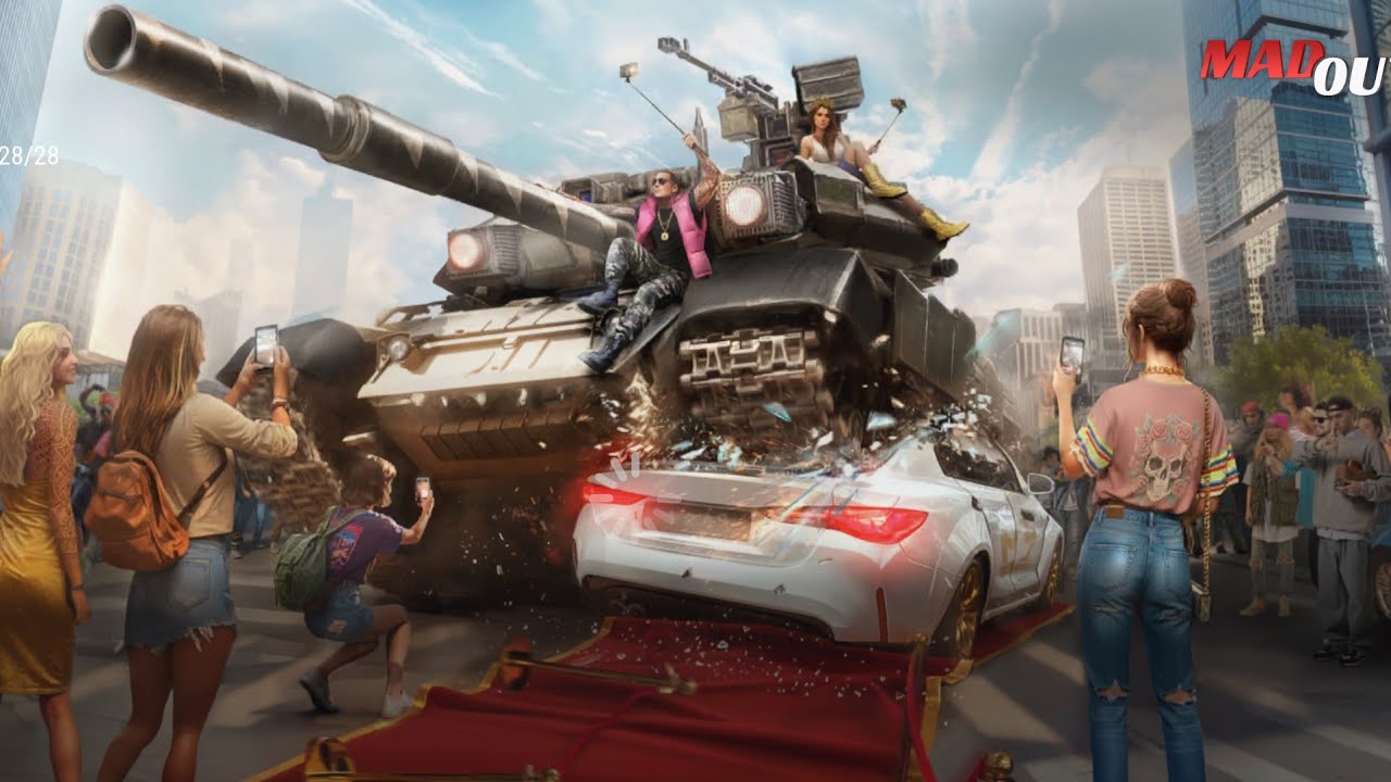 GTA madout2 gameplay live on PC...