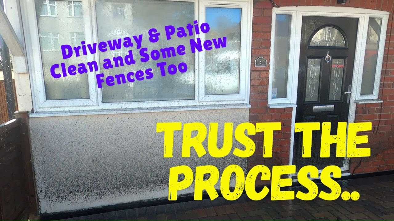 Massive Transformation After Pressure Cleaning And New Fences Installed