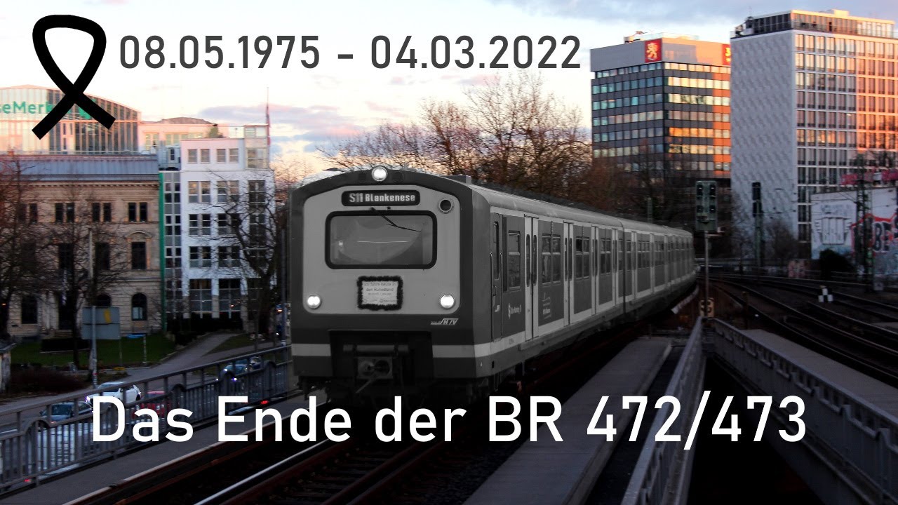 Abschiedsfahrt der Hamburger S-Bahn Baureihe 472 - Traffic Hamburg