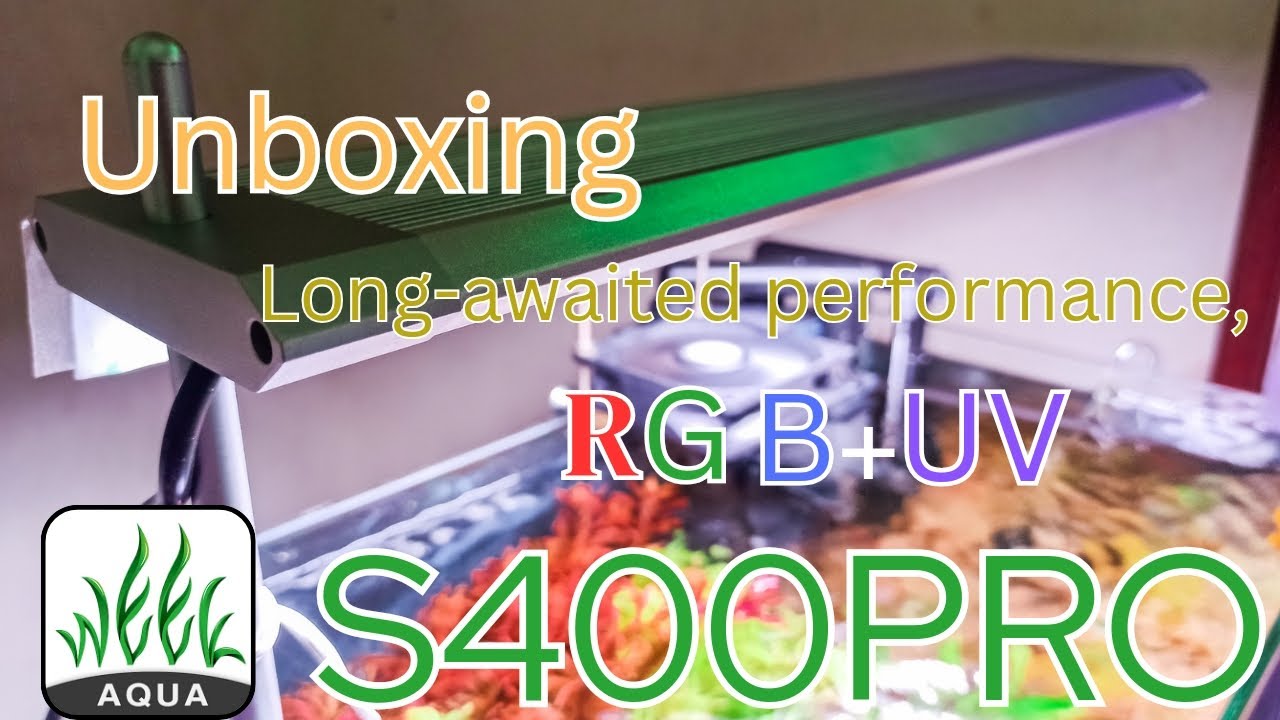 Week Aqua S400 Pro App Control Light Unboxing  #WeekAqua #plantedtank  #unboxing