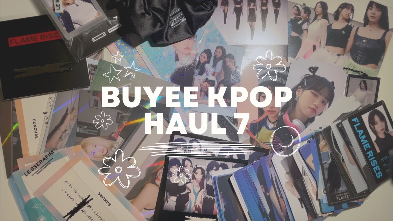 Buyee/Mercari Japan Kpop Haul 7: Flame Rises & LE SSERAFIM Special Cafe