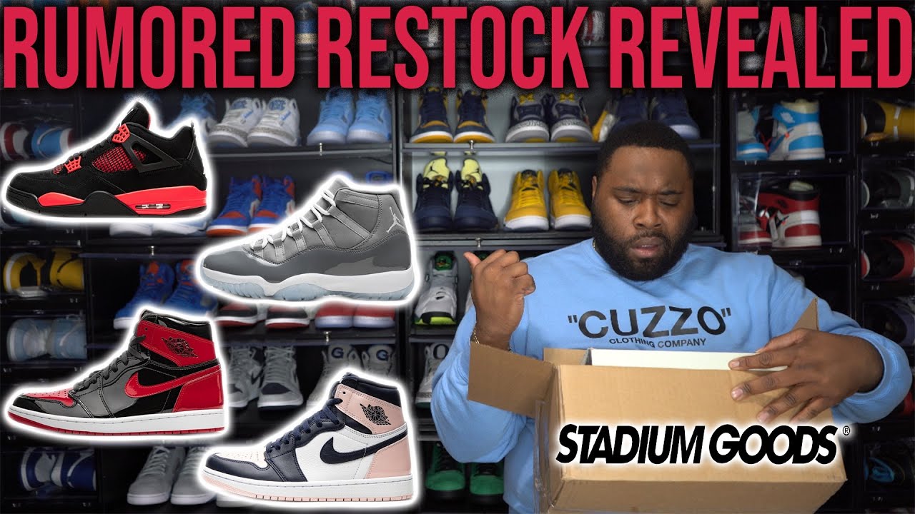 DID STADIUM GOODS DO ME DIRTY AGAIN? AIR JORDAN RUMORED RESTOCKED REVEALED!