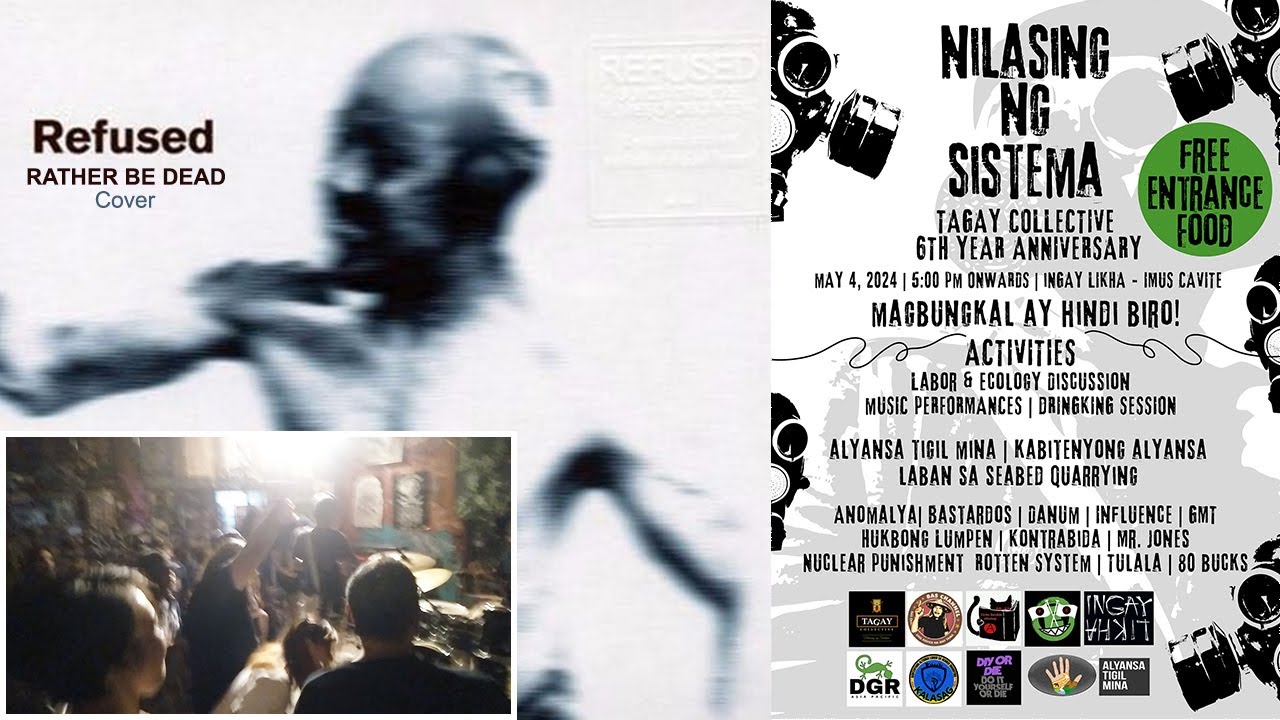 REFUSED - RATHER BE DEAD (Cover) @ Ingay Likha 5.4.2024