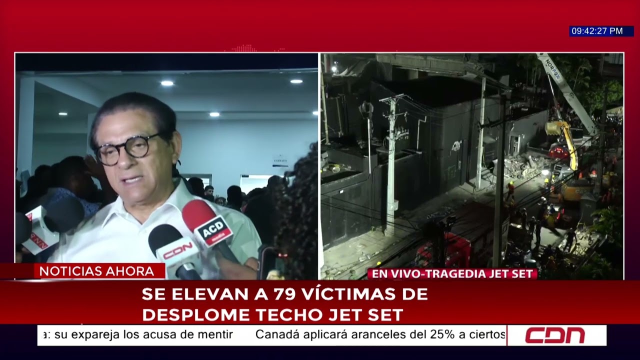 CDN en Vivo | Exministro de Salud habla sobre víctimas de tragedia Jet Set