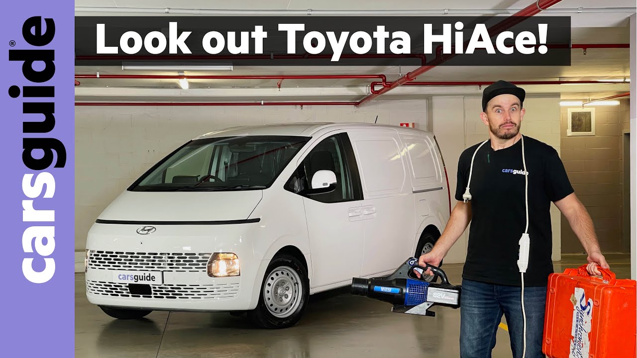 Обзор Hyundai Staria Load 2022 года: он приходит на смену iLoad, но так же хорош, как фургон Toyo...