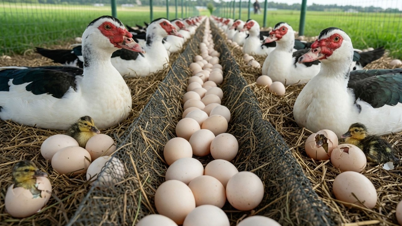 How to Raise Muscovy Ducks for Eggs & Meat | Profitable Organic Muscovy Duck Farming