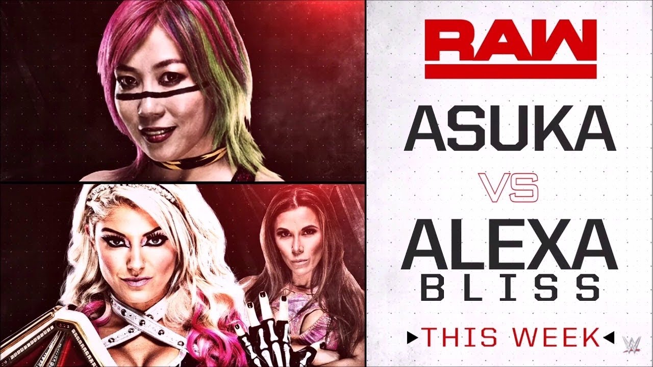 WWE 2K19: ASUKA VS ALEXA BLISS: RAW, MARCH 19, 2018