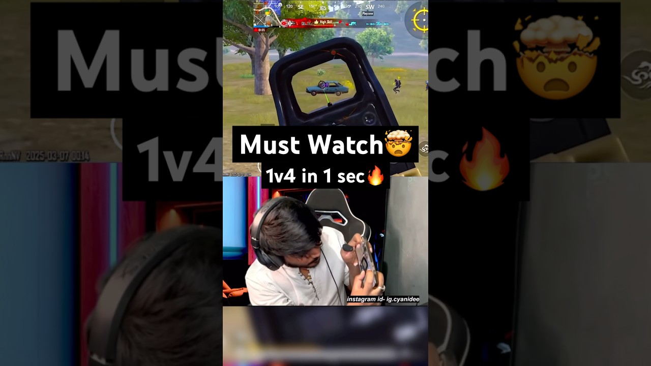 180&deg; Car Spray 1v4😱#shorts #ytshorts #shortsfeed #pubgmobile #bgmi #bgmilive