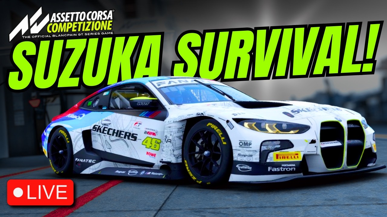 LIVE🔴 ASSETTO CORSA COMPETIZIONE | SUZUKA SATURDAY