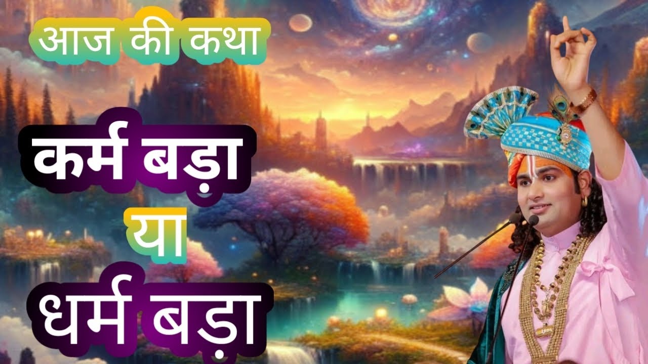 कर्म बड़ा या धर्म बड़ा || जानिए महाराजजी ने कैसे किया सिद्ध ॥ जानकर हैरान रह जाएंगे आप ||