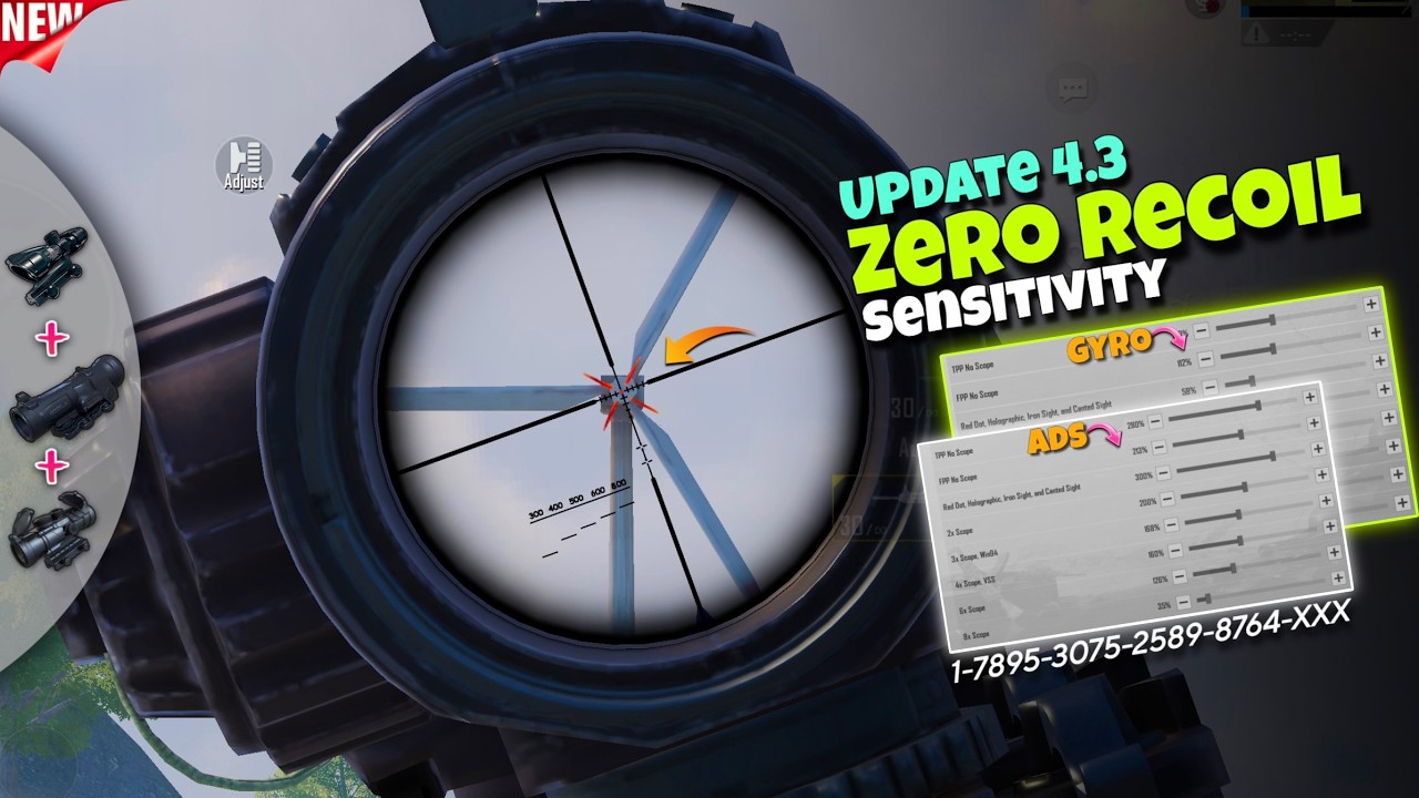 2026 World Best Sensitivity Settings ✅ For All Devices Gyroscope And Non Gyro 🔥 BGMI/PUBG
