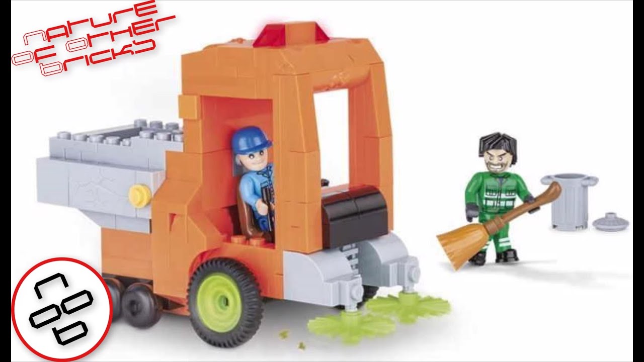 Street Sweeper Cobi 1784 Stop Motion Speed Build