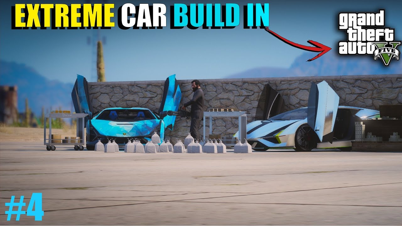 Extreme Car Build in GTA 5 😱🚗#gta5 #gta #technogamerz @TechnoGamerzOfficial