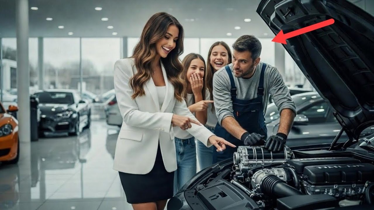 CEO Se Burló De Un Mecánico Pobre: “Arregla Este Motor Y Me Casaré Contigo” — Entonces Él Lo Logró