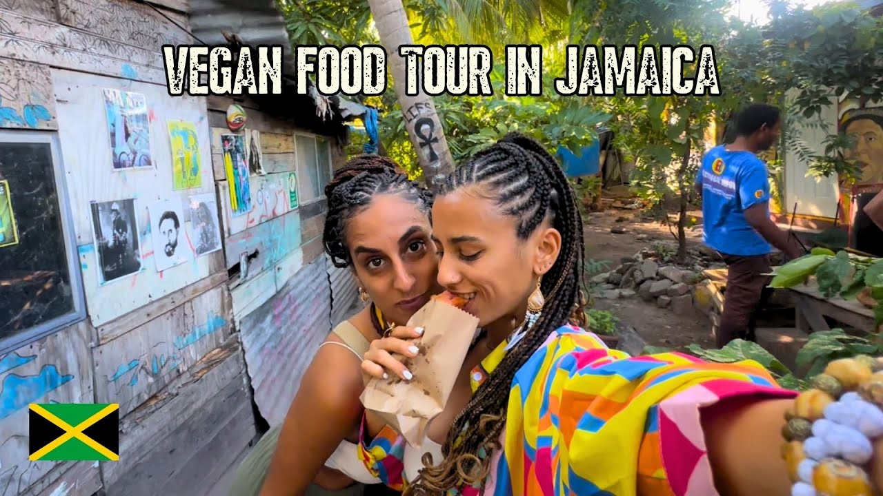 We Tried the Best Rasta Vegan Food in Jamaica 🇯🇲 | Box Food Tour