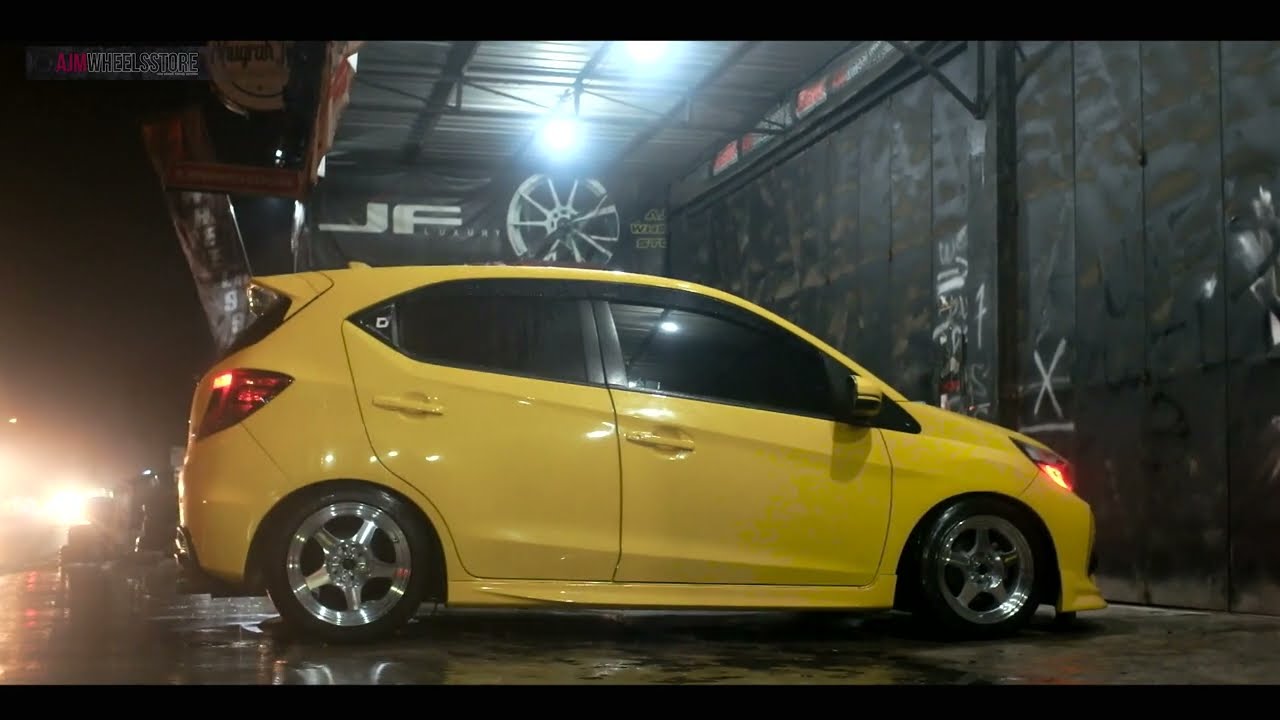 MODIFIKASI HONDA BRIO VELG  SPOON  // AJMWHEELSSTORE