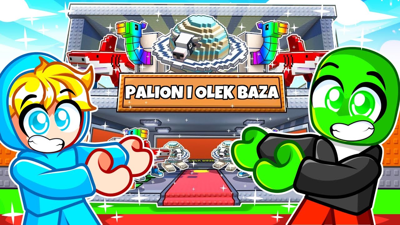 OLEK i JA ZBUDOWALIŚMY NAJLEPSZĄ BAZE w 2 OSOBOWEJ GRZE STEAL A BRAINROT!