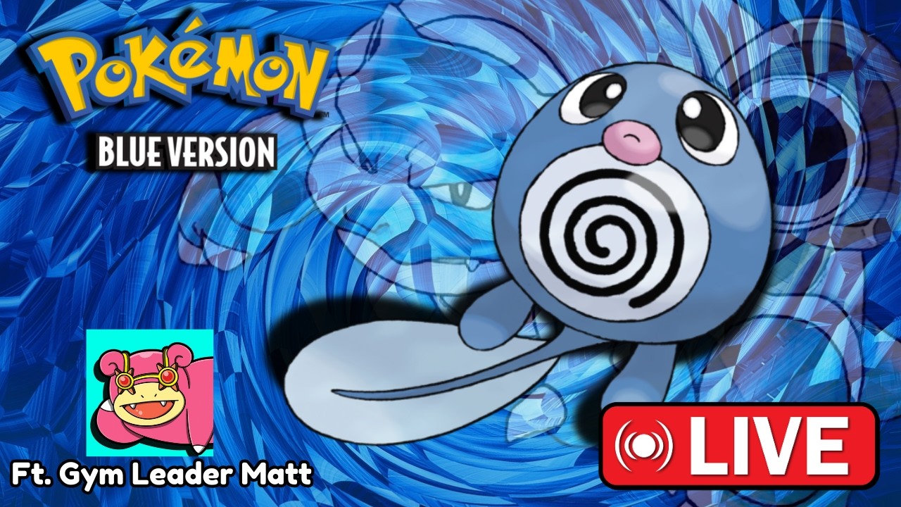 Poliwag Solo Run ft. @GymLeaderMatt1987 - Pokemon Blue & Yellow