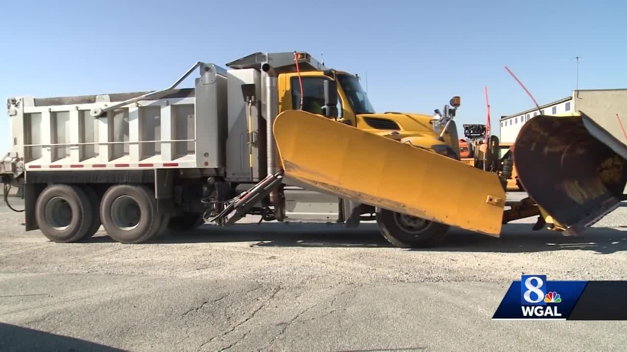 Obstacle course helps PennDOT drivers sharpen their plowing skills