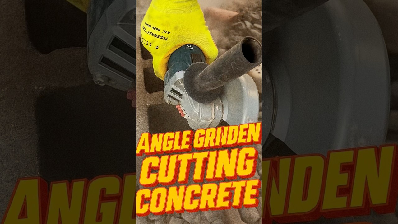 Angle Grinder vs Concrete Block 🔥 3 | Builder&rsquo;s Relax | Satisfying Construction Work | #asmr