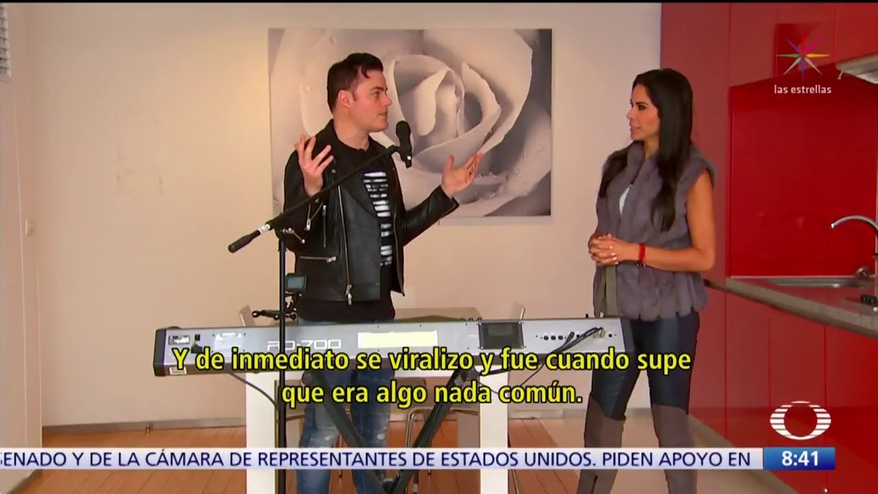 Marc Martel - Interview on TV in Mexico | Televisa.NEWS