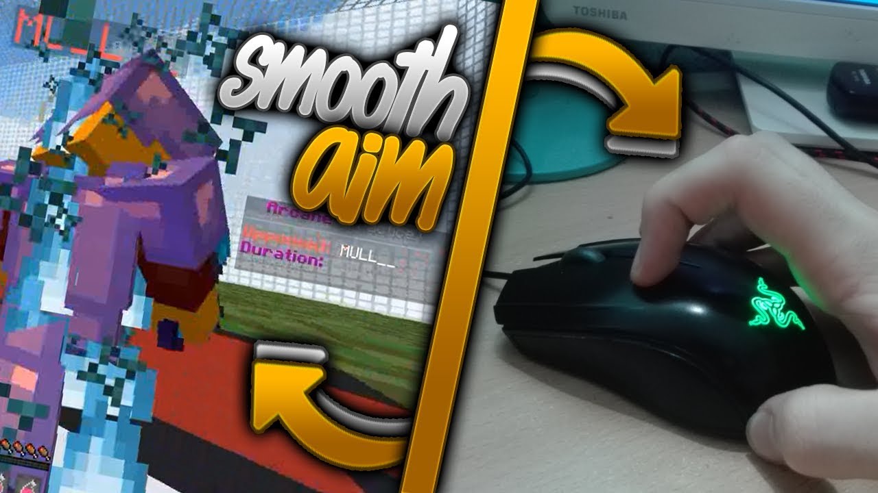COMO TENER UN AIM COMO STIMPY O VERZIDE | COMO TENER UN SMOOTH AIM EN MINECRAFT