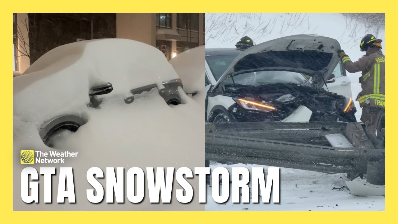 40-50 cm of Snow Reported in Southern Ontario After Record-Breaking Storm