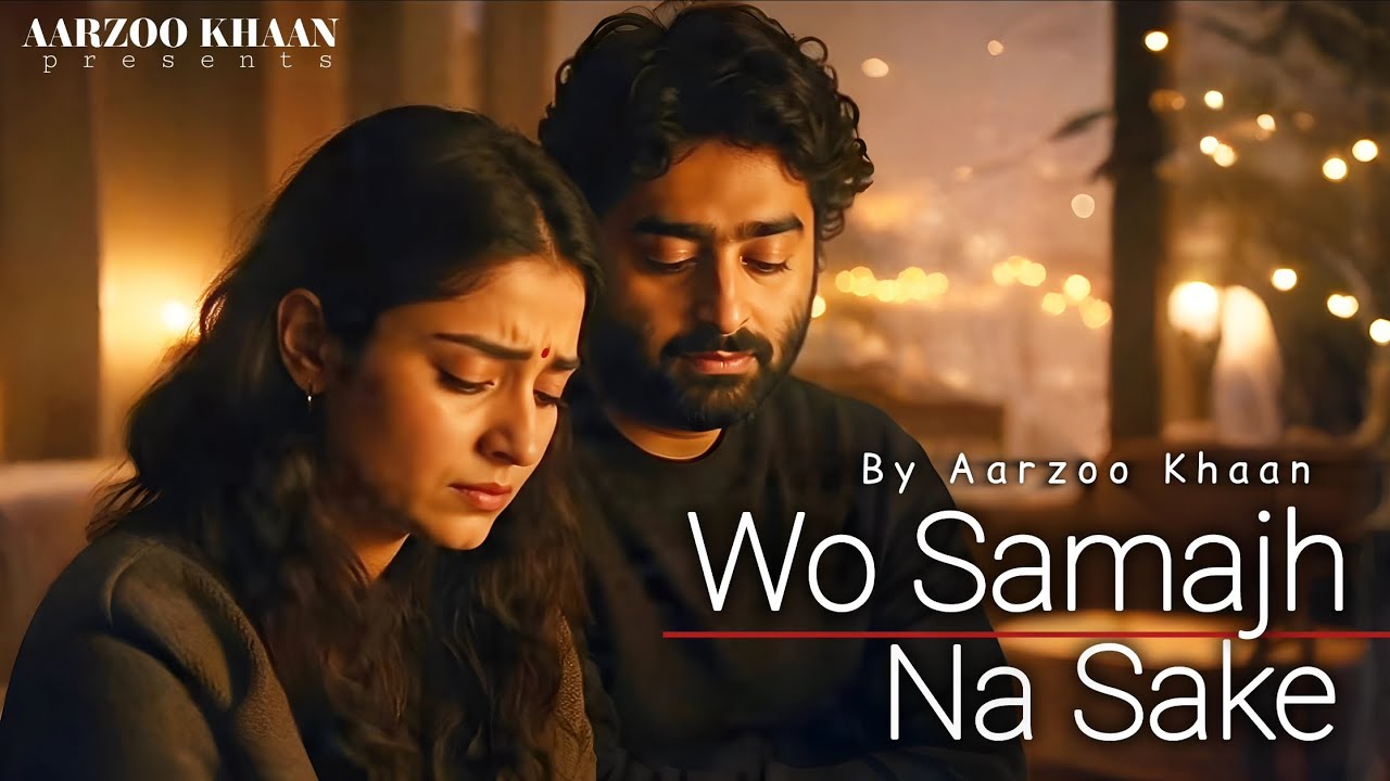 Wo Samajh Na Sake &ndash; Aarzoo Khaan | Emotional Hindi Sad Song | New Song 2026 | Arijit Singh Vibe