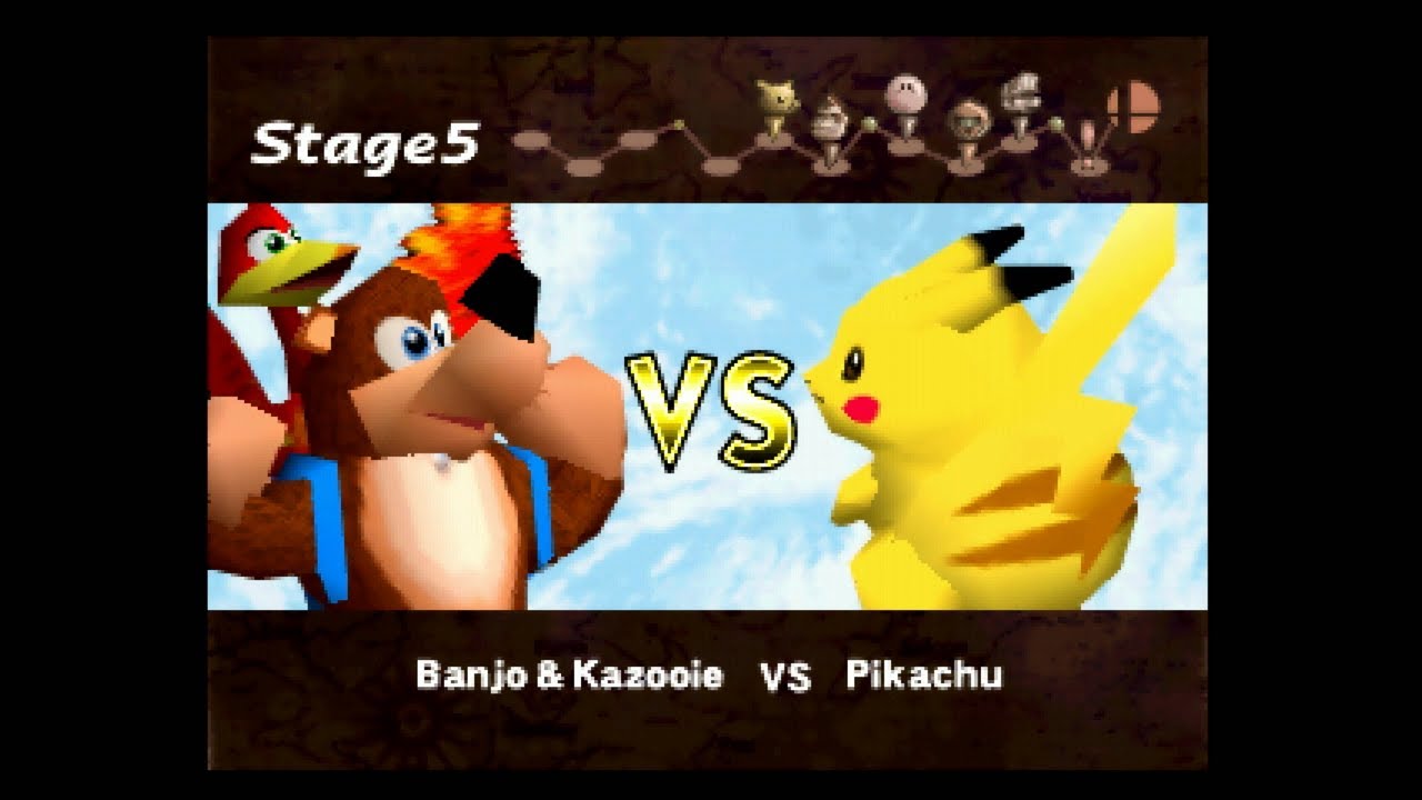 Smash Remix v1.5.0 - Classic Mode beaten with Banjo & Kazooie (Normal)
