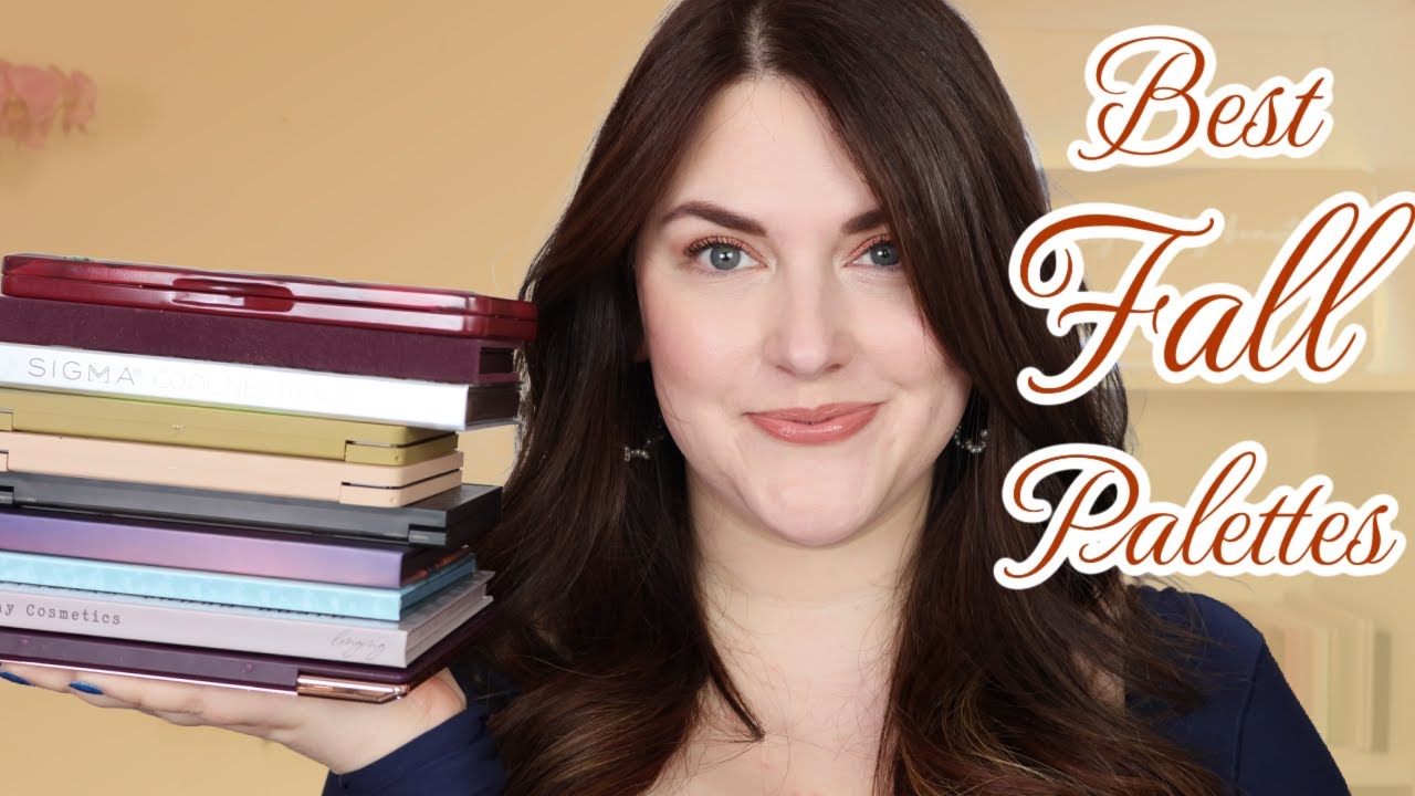 TOP 10 EYESHADOW PALETTES FOR FALL | New and Old Favourites!